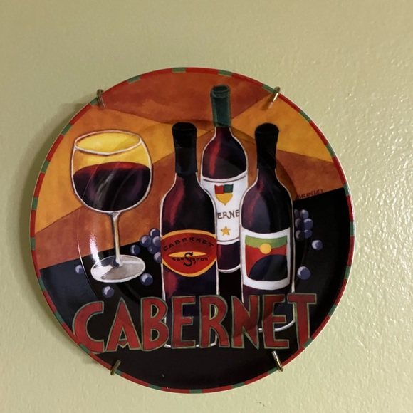 Decorative wine plates - Picture 2 of 6